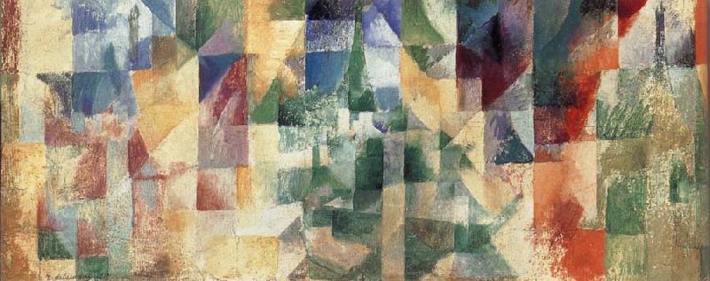 Delaunay, Robert The three landscape of Window oil painting picture